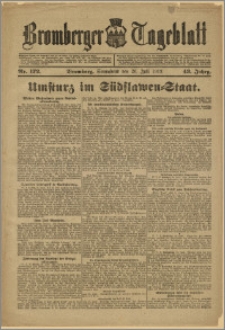 Bromberger Tageblatt. J. 43, 1919, nr 172