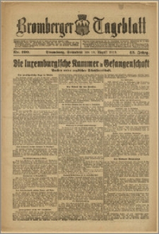 Bromberger Tageblatt. J. 43, 1919, nr 190