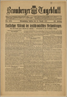 Bromberger Tageblatt. J. 43, 1919, nr 195