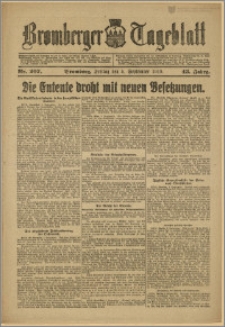 Bromberger Tageblatt. J. 43, 1919, nr 207