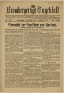 Bromberger Tageblatt. J. 43, 1919, nr 212