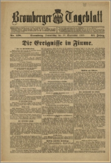 Bromberger Tageblatt. J. 43, 1919, nr 218