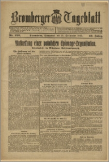 Bromberger Tageblatt. J. 43, 1919, nr 220