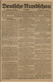 Deutsche Rundschau in Polen. J. 45, 1921, nr 13