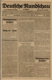 Deutsche Rundschau in Polen. J. 45, 1921, nr 28
