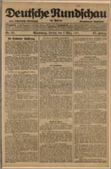 Deutsche Rundschau in Polen. J. 45, 1921, nr 51