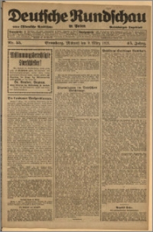 Deutsche Rundschau in Polen. J. 45, 1921, nr 55