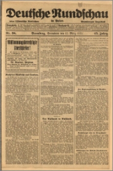 Deutsche Rundschau in Polen. J. 45, 1921, nr 58