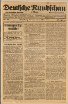Deutsche Rundschau in Polen. J. 45, 1921, nr 59
