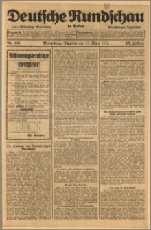 Deutsche Rundschau in Polen. J. 45, 1921, nr 60