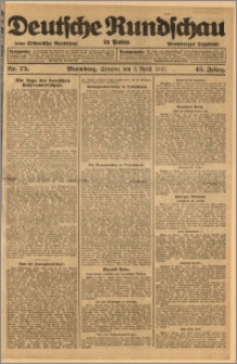 Deutsche Rundschau in Polen. J. 45, 1921, nr 75