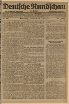 Deutsche Rundschau in Polen. J. 45, 1921, nr 102
