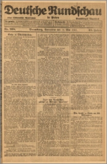 Deutsche Rundschau in Polen. J. 45, 1921, nr 108