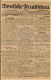 Deutsche Rundschau in Polen. J. 45, 1921, nr 229