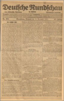 Deutsche Rundschau in Polen. J. 45, 1921, nr 271