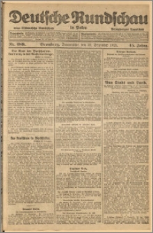 Deutsche Rundschau in Polen. J. 45, 1921, nr 289