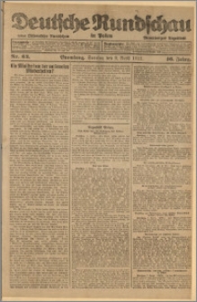 Deutsche Rundschau in Polen. J. 46, 1922, nr 62
