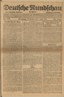 Deutsche Rundschau in Polen. J. 46, 1922, nr 103