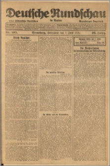 Deutsche Rundschau in Polen. J. 46, 1922, nr 105