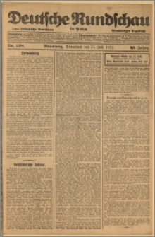 Deutsche Rundschau in Polen. J. 46, 1922, nr 138