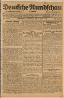 Deutsche Rundschau in Polen. J. 46, 1922, nr 142