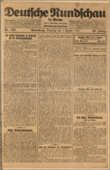 Deutsche Rundschau in Polen. J. 46, 1922, nr 158
