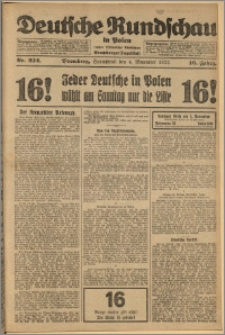 Deutsche Rundschau in Polen. J. 46, 1922, nr 232