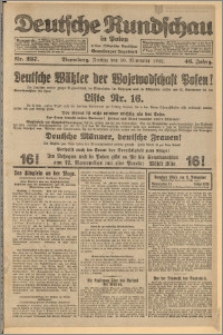 Deutsche Rundschau in Polen. J. 46, 1922, nr 237