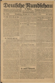 Deutsche Rundschau in Polen. J. 46, 1922, nr 252