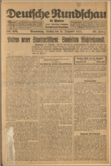 Deutsche Rundschau in Polen. J. 46, 1922, nr 271