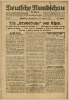 Deutsche Rundschau in Polen. J. 47, 1923, nr 9