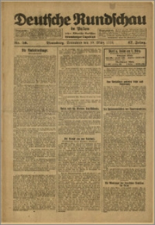 Deutsche Rundschau in Polen. J. 47, 1923, nr 56