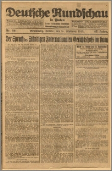 Deutsche Rundschau in Polen. J. 47, 1923, nr 211