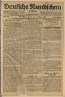 Deutsche Rundschau in Polen. J. 48, 1924, nr 74