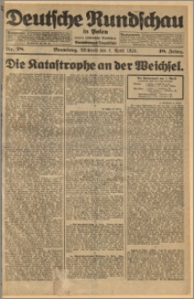 Deutsche Rundschau in Polen. J. 48, 1924, nr 78