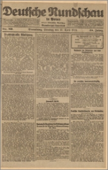 Deutsche Rundschau in Polen. J. 48, 1924, nr 89