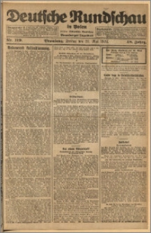 Deutsche Rundschau in Polen. J. 48, 1924, nr 119