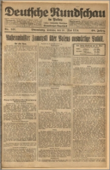 Deutsche Rundschau in Polen. J. 48, 1924, nr 121