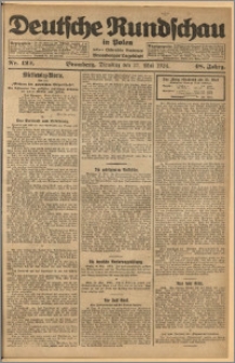 Deutsche Rundschau in Polen. J. 48, 1924, nr 122