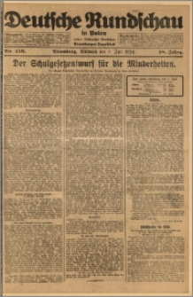 Deutsche Rundschau in Polen. J. 48, 1924, nr 156
