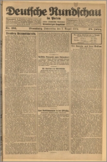 Deutsche Rundschau in Polen. J. 48, 1924, nr 181