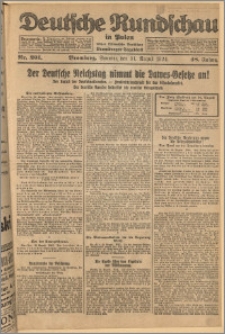 Deutsche Rundschau in Polen. J. 48, 1924, nr 201