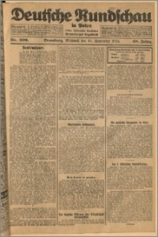 Deutsche Rundschau in Polen. J. 48, 1924, nr 209