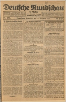 Deutsche Rundschau in Polen. J. 48, 1924, nr 265