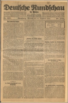 Deutsche Rundschau in Polen. J. 48, 1924, nr 297