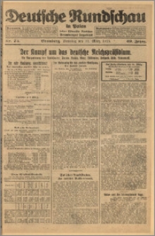 Deutsche Rundschau in Polen. J. 49, 1925, nr 75