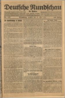 Deutsche Rundschau in Polen. J. 49, 1925, nr 114