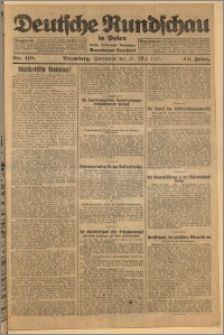 Deutsche Rundschau in Polen. J. 49, 1925, nr 118