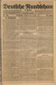Deutsche Rundschau in Polen. J. 49, 1925, nr 131