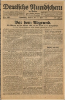 Deutsche Rundschau in Polen. J. 49, 1925, nr 135